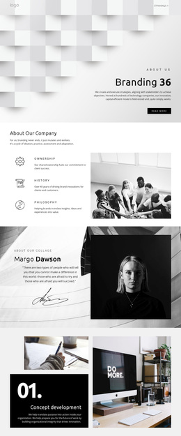 Futuristic Standout Business Template