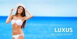 Luxus-Wellness-Resort – Ultimativer Website-Builder