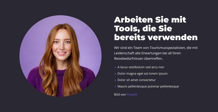 Digitale Produkte & Marken Website design