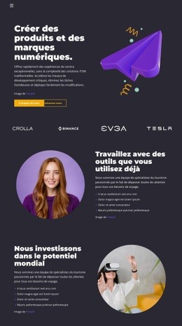 Nous Investissons - Online HTML Generator