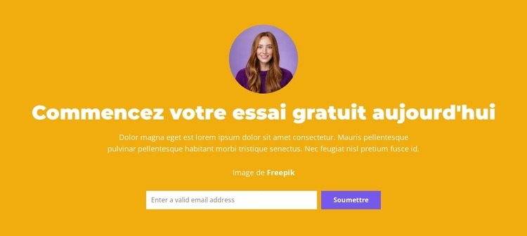 Sans la complexité Créateur de site Web HTML