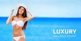 Luxury Wellness Resort - Html Code Online