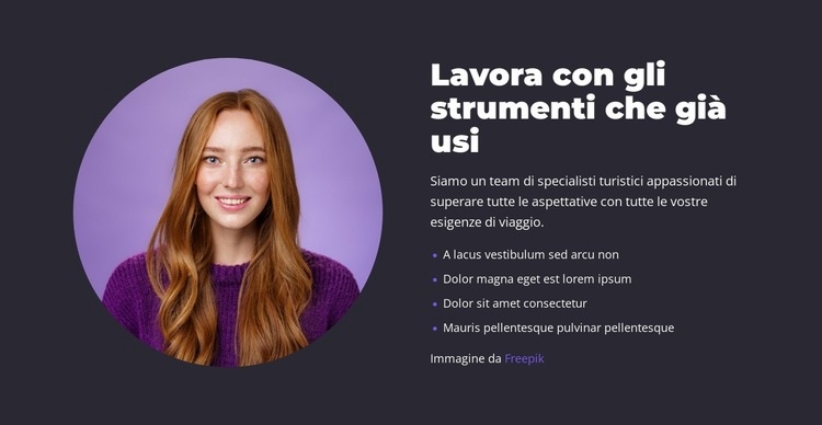 Prodotti e marchi digitali Modelli di Website Builder