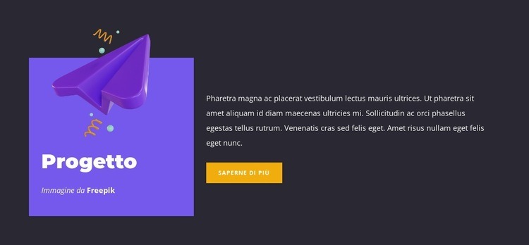 Lavora con gli strumenti Progettazione di siti web