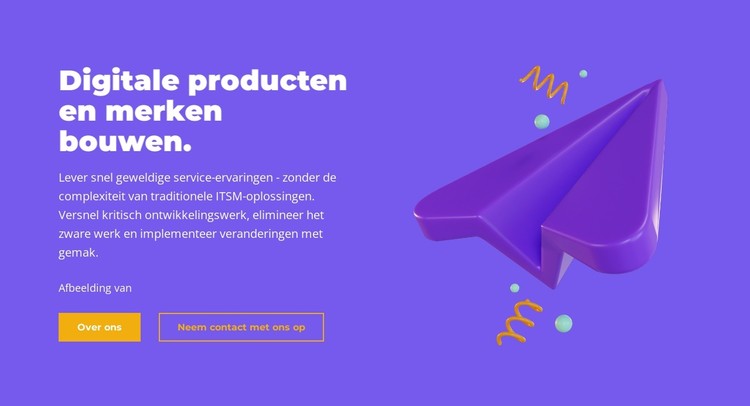 Producten bouwen CSS-sjabloon