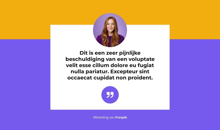 Mening van een expert CSS-sjabloon