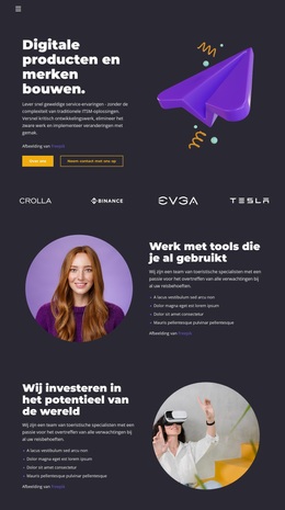 WordPress-Site Voor Wij Investeren