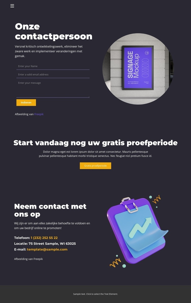 Implementeer wijzigingen eenvoudig Website ontwerp