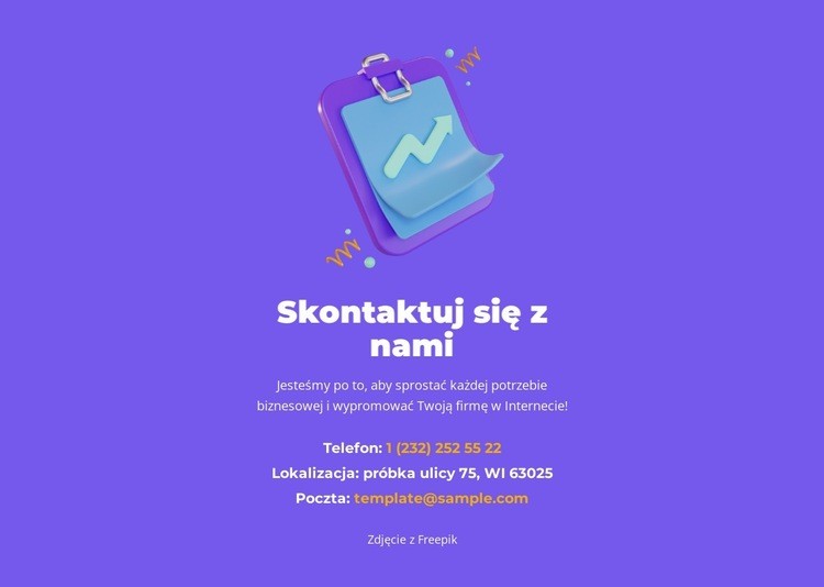 Rozpocznij bezpłatny okres próbny już dziś Projekt strony internetowej