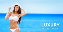 Luxury Wellness Resort - Static Website