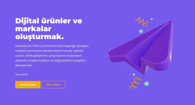 Yapı ürünleri CSS Şablonu