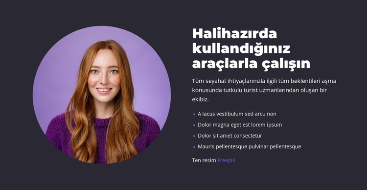 Dijital ürünler ve markalar HTML Şablonu