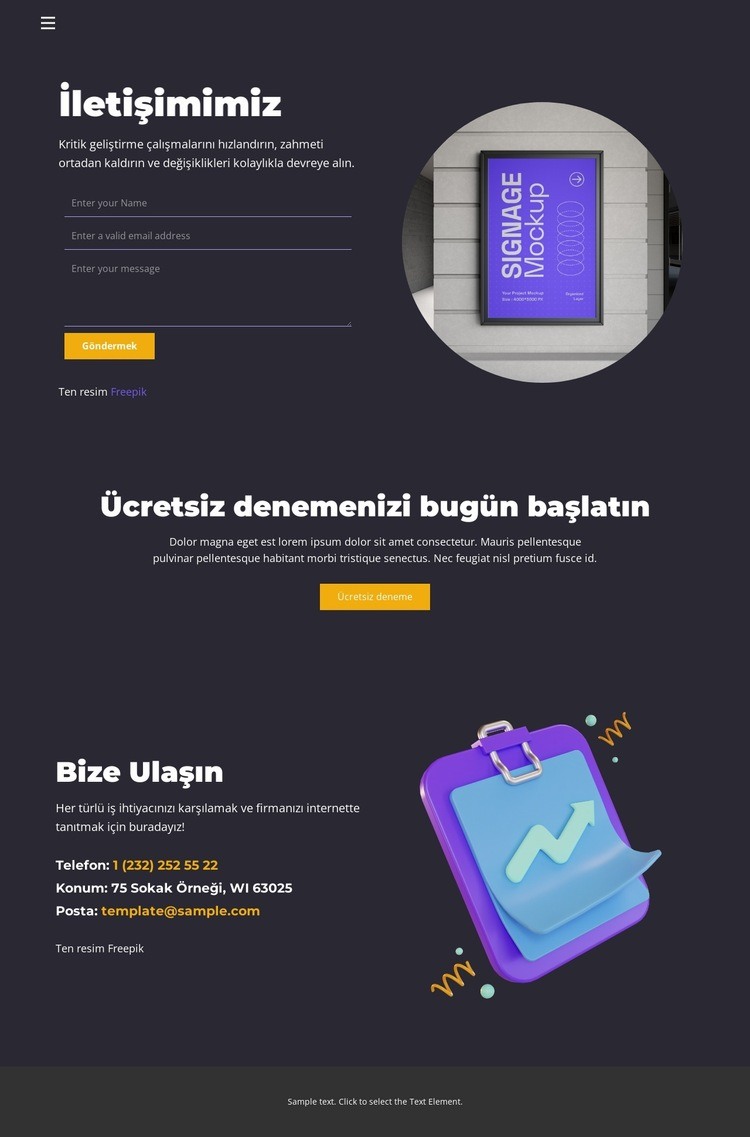 Değişiklikleri kolaylıkla dağıtın Web Sitesi Mockup'ı