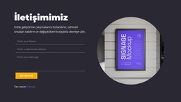 Kullanıcılar Tarafından Güvenilir - Web Sitesi Tasarım Şablonu