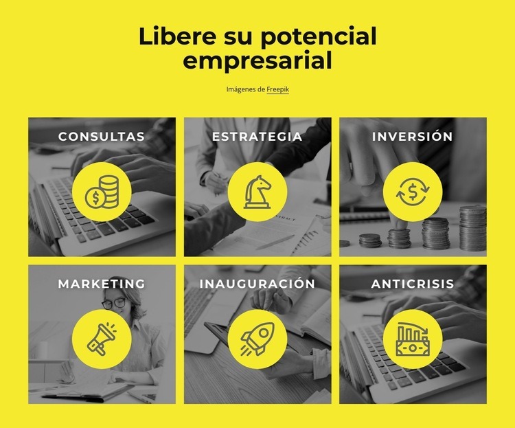 Libera tu potencial de negocio Diseño de páginas web