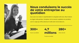 Nous Conduisons Le Succès Au Quotidien