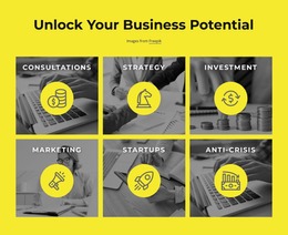 Css Template For Unlock Your Business Potential