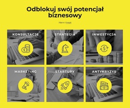 Odblokuj Swój Potencjał Biznesowy - Strona Docelowa