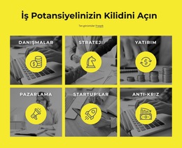 İş Potansiyelinizin Kilidini Açın - Basit Web Sitesi Şablonu