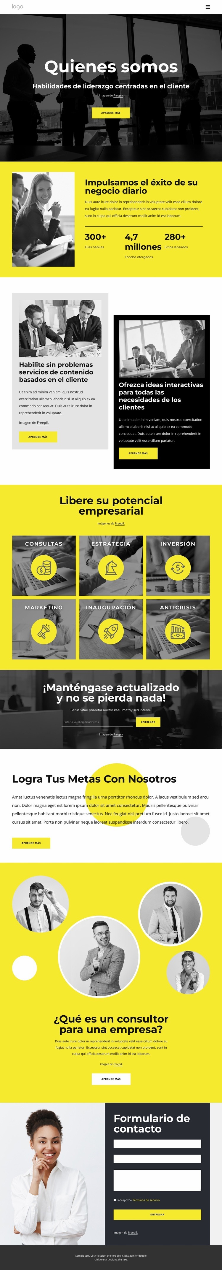 Conozca más sobre nuestra agencia de consultoría Diseño de páginas web