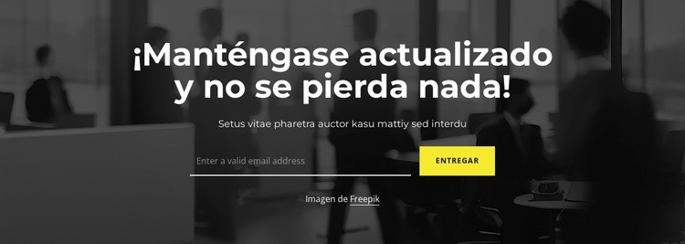 Mantener actualizado Diseño de páginas web