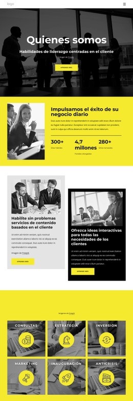 Plantilla De Diseño Gratuita Para Conozca Más Sobre Nuestra Agencia De Consultoría