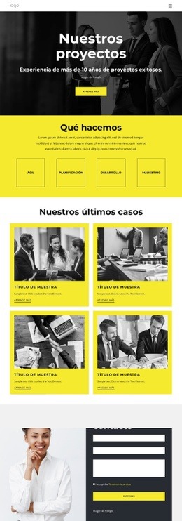 Nuestros Casos De Éxito En Consultoría - Creador De Sitios Web