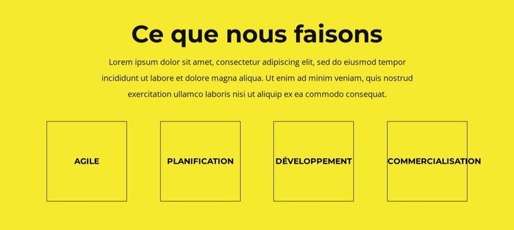 Solutions de conseil expertes Modèles de constructeur de sites Web