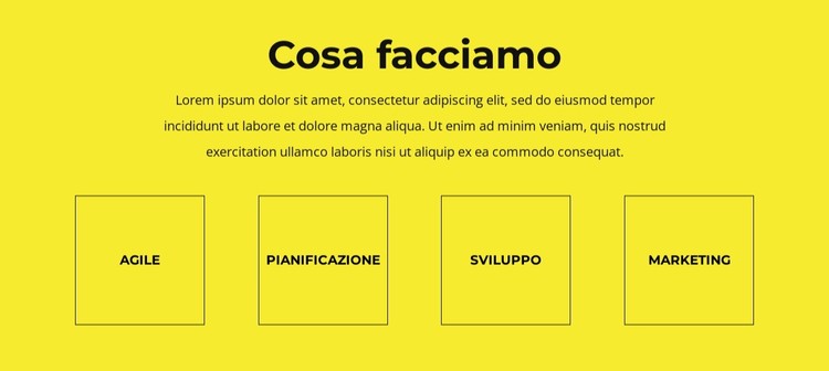 Soluzioni di consulenza esperta Modello CSS