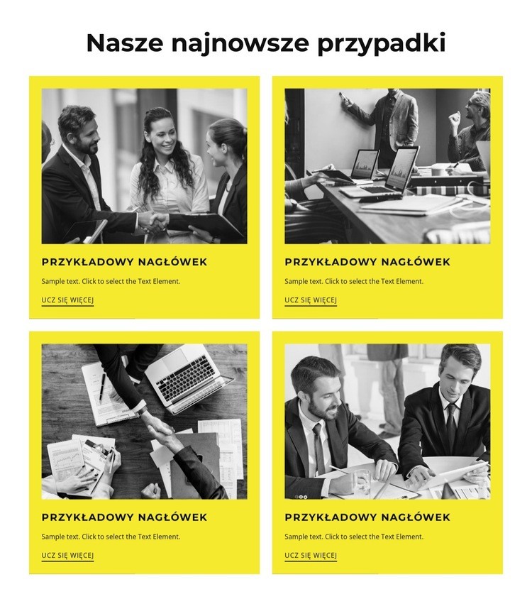 Nasze najnowsze przypadki Wstęp