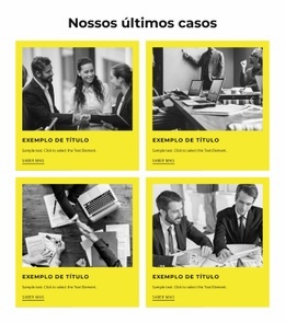 Construtor De Sites Exclusivo Para Nossos Últimos Cases