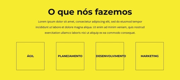 Soluções de consultoria especializada Modelos de construtor de sites