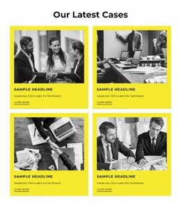 Our Latest Cases