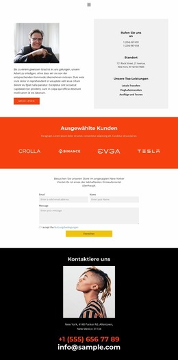 Werden Sie Teil Von Uns – Joomla-Template 2025