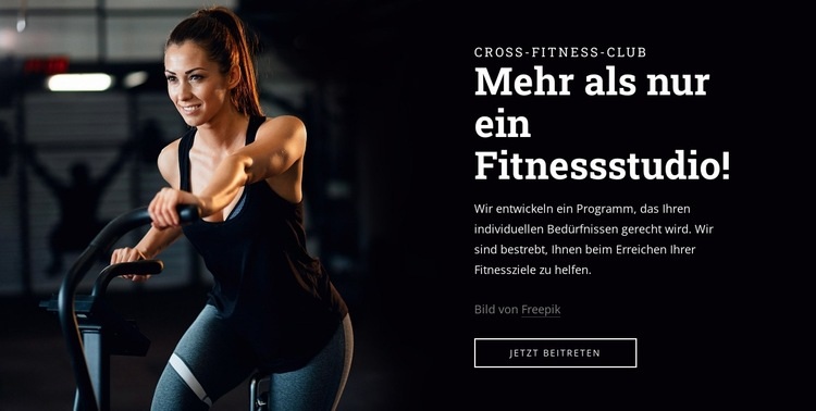 Verbessern Sie Ihre Gesundheit und Ihr Wohlbefinden Website Builder-Vorlagen