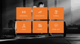 Elevate Your Workout Experience Responsive Website Templates