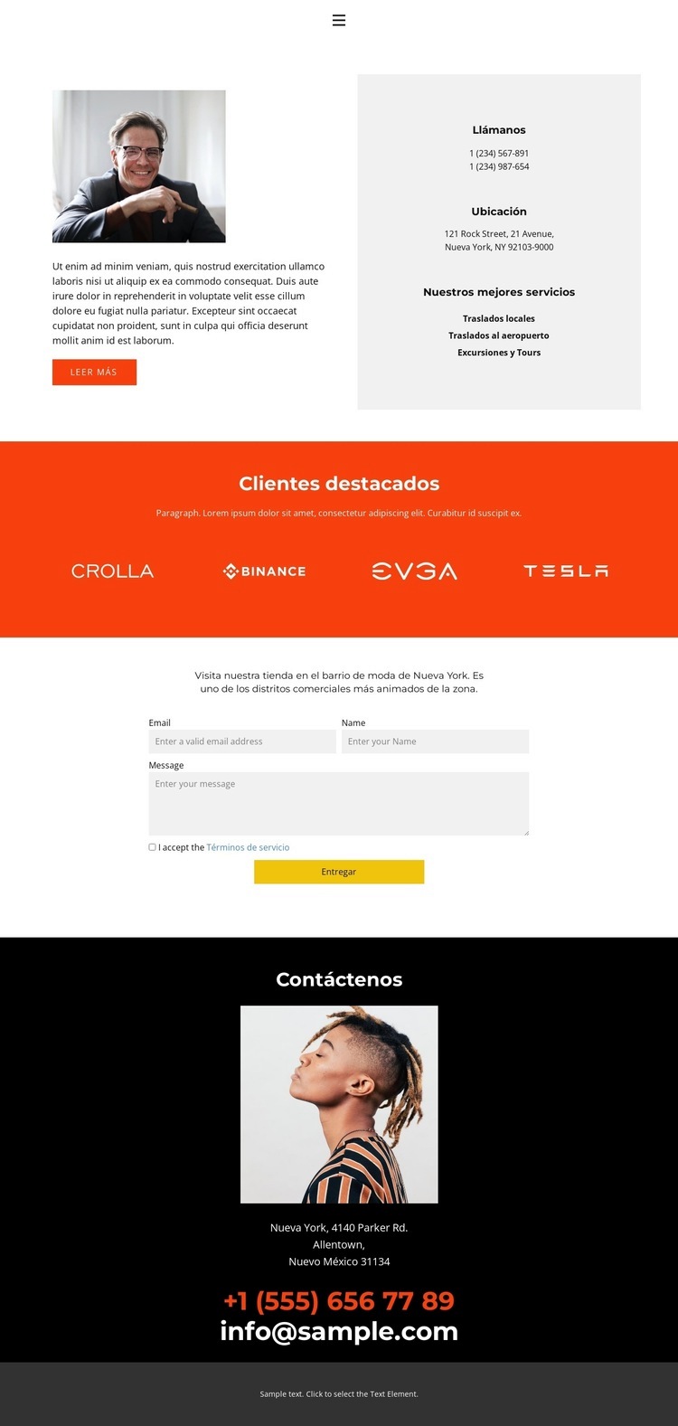 Hazte parte de nosotros Creador de sitios web HTML