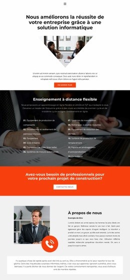 Où Allons-Nous Commencer - HTML Template Generator