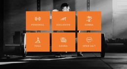 Elevate Your Workout Experience HTML Template