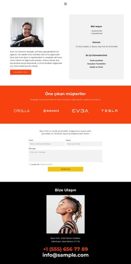 İletişim Sayfası