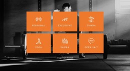 Elevate Your Workout Experience Web Design