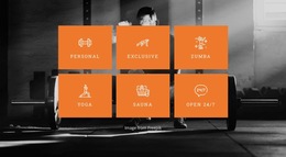 Elevate Your Workout Experience Admin Templates
