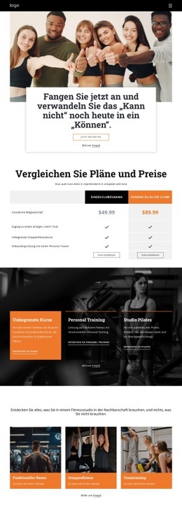 Übungsprogramme – Mockup-Design