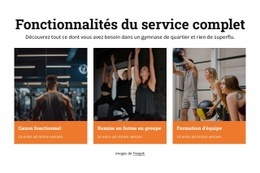 Services De Remise En Forme Site Web De Lécole