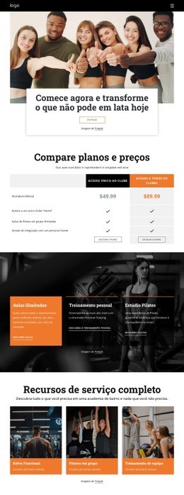 Programas De Exercícios - Design De Site Fácil