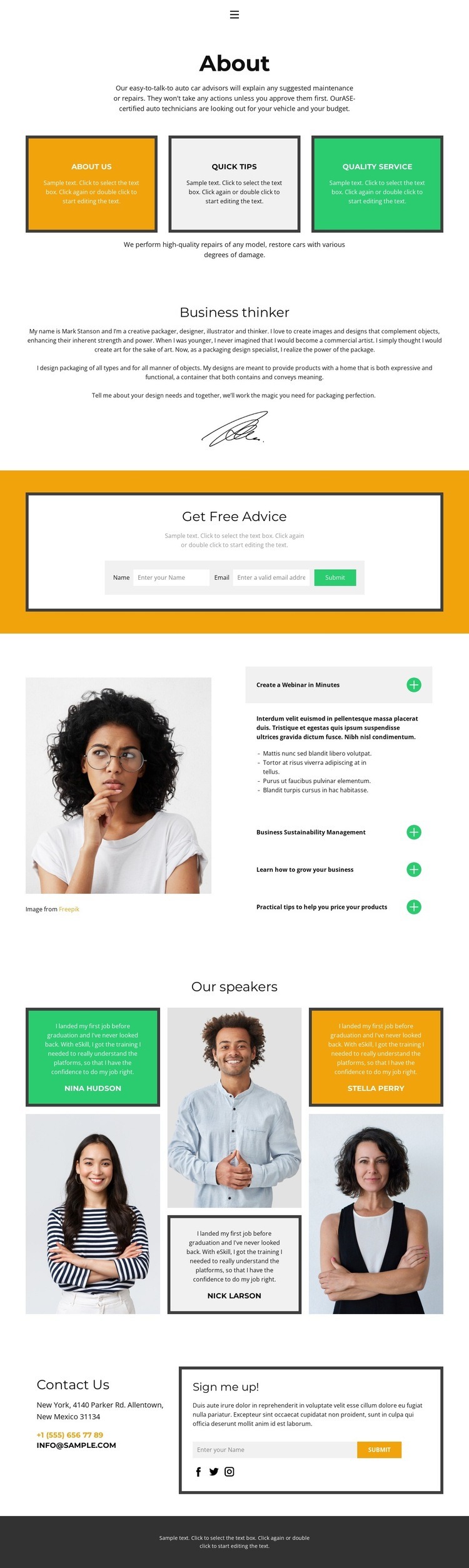 Read and find answers Squarespace Template Alternative