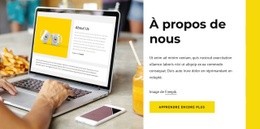 Des Solutions Web Innovantes - Modèle Polyvalent D'Une Page