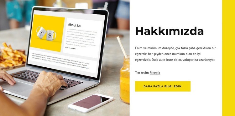 Yenilikçi web çözümleri HTML5 Şablonu