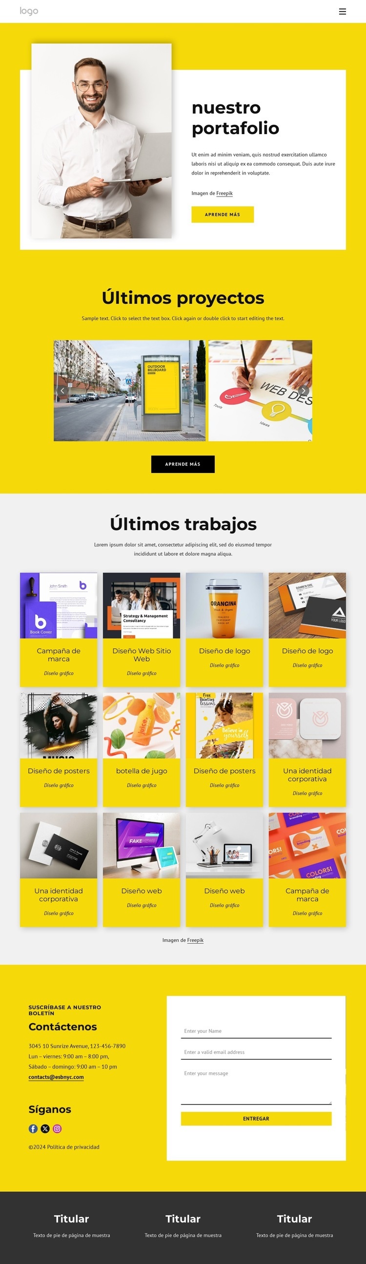 Haciendo realidad tus ideas Diseño de páginas web