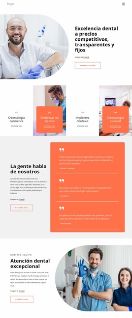 Excelencia Dental Sitio Web De Cosméticos